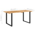 Rustika Rowe -  Dining Table 160x80x76 cm Solid Acacia Wood